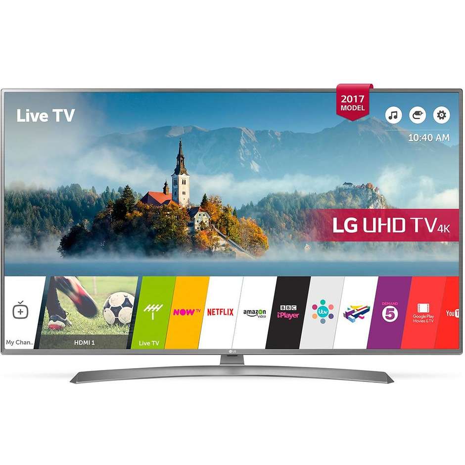LG 43UJ670V Televisore LED Ultra HD 4 K 43 pollici classe energetica A