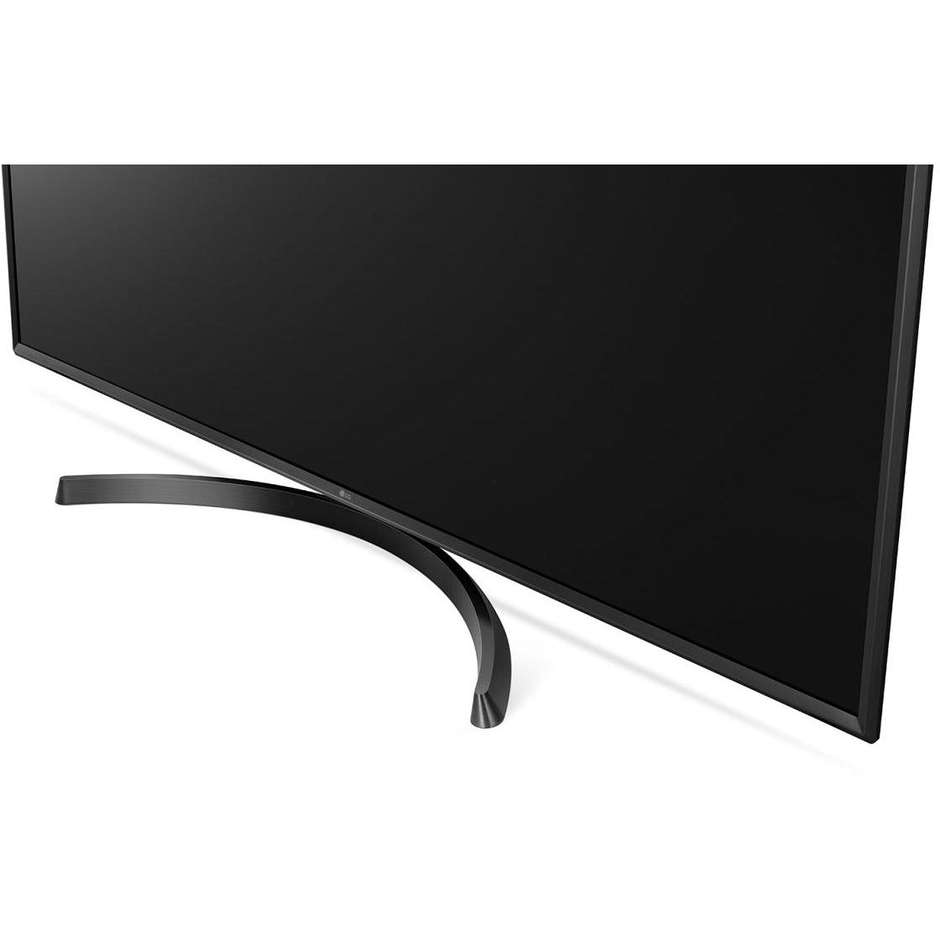 LG 43UK6400 Tv LED 43" 4K Ultra HD HDR Smart Tv Wifi classe A colore nero