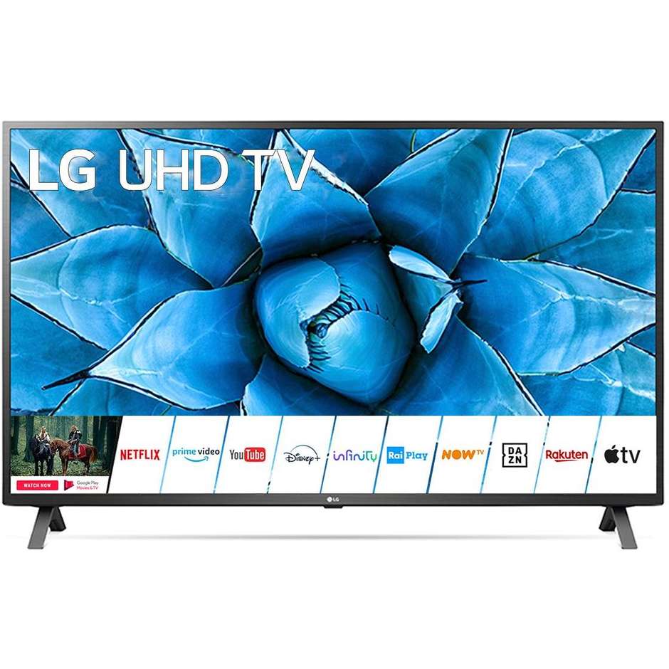 LG 43UN7300 TV 43'' 4K Ultra HD Smart TV Wi-Fi Classe A colore nero