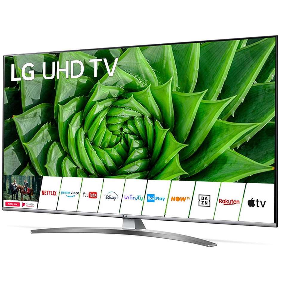 LG 43UN81006LB TV LED 43'' 4K Ultra HD Smart TV Wi-Fi Classe A colore grigio