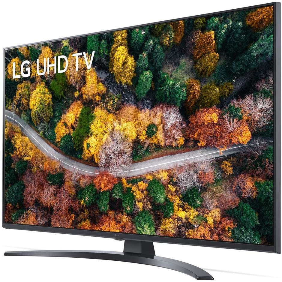 LG 43UP78006LB TV LED 43'' 4K Ultra HD Smart TV Wi-Fi Classe G colore cornice nero