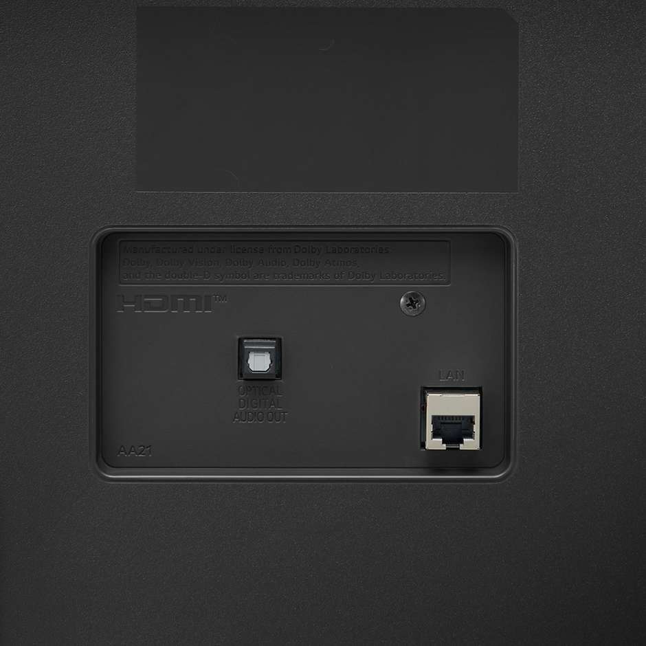 LG 43UP78006LB TV LED 43'' 4K Ultra HD Smart TV Wi-Fi Classe G colore cornice nero
