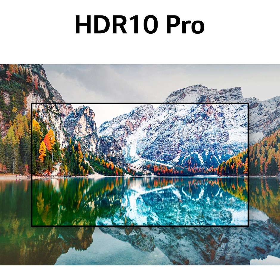LG 43UR73006L TV LED 43'' 4K Ultra HD Smart TV Wi-Fi Classe G Colore Nero