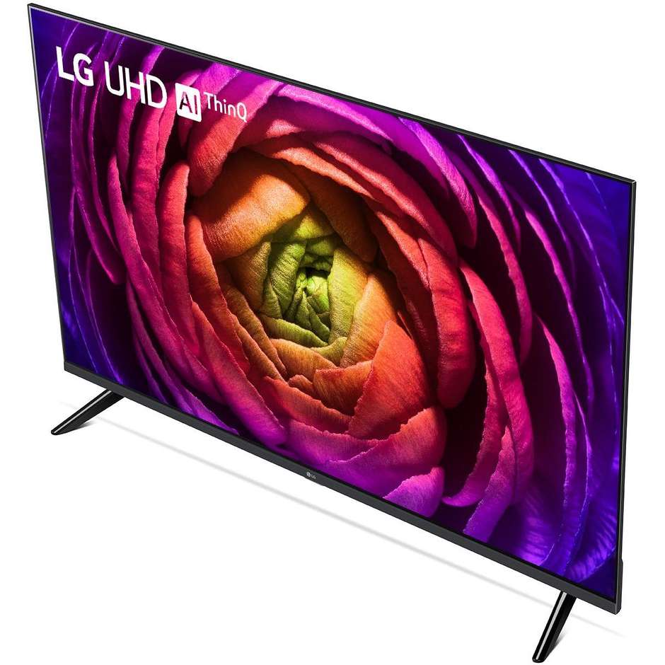 LG 43UR73006L TV LED 43'' 4K Ultra HD Smart TV Wi-Fi Classe G Colore Nero