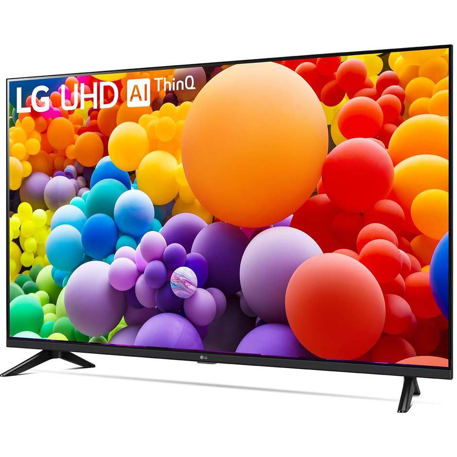 LG 43UT73006LA Tv Led 43" 4K Ultra HD Smart Tv Wi-Fi Classe G Colore Nero