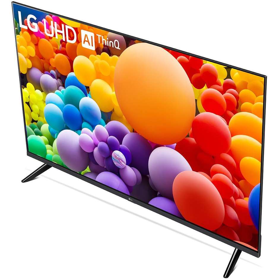 LG 43UT73006LA Tv Led 43" 4K Ultra HD Smart Tv Wi-Fi Classe G Colore Nero