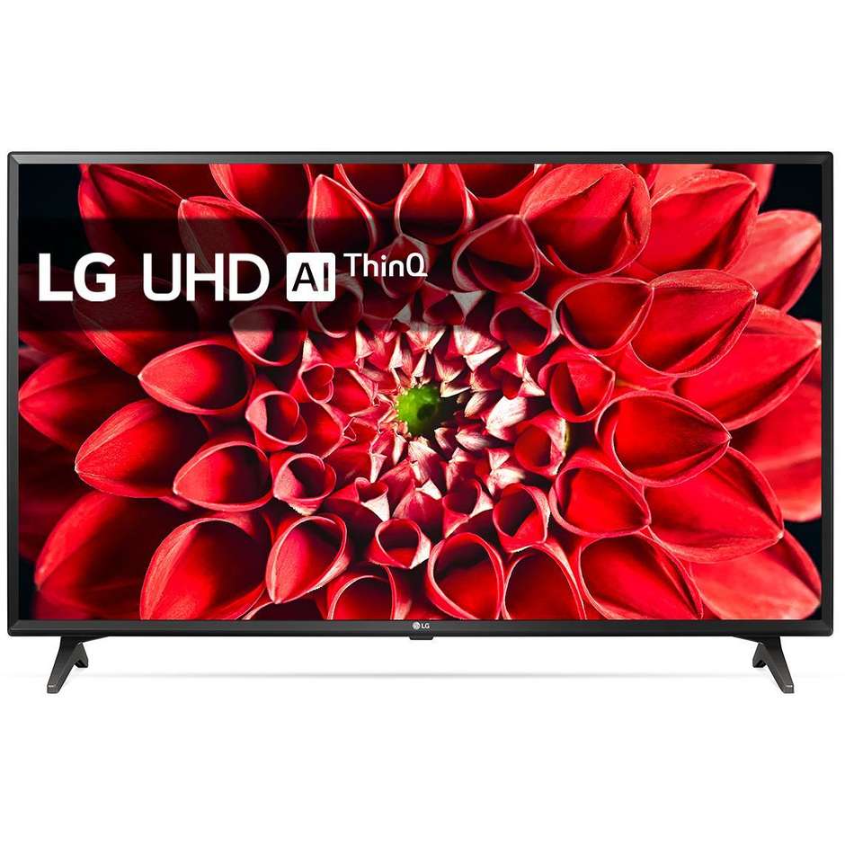 LG 49UM7050PLF Tv LED 49" 4K Ultra HD HDR Smart Tv Wifi Internet Tv classe A colore nero