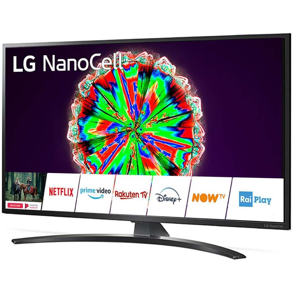 LG 50NANO796NE TV LED 50'' 4K Ultra HD Smart TV Wi-Fi Classe A colore nero