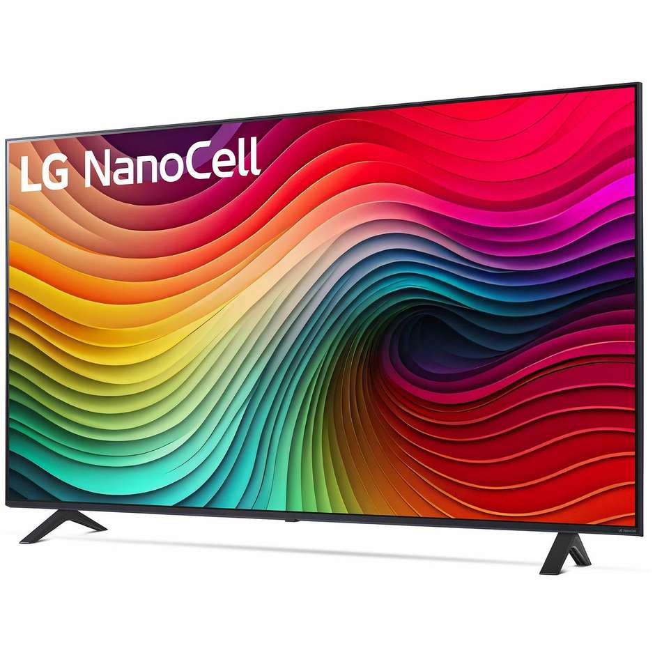 LG 50NANO82T6B NanoCell 50'' 4K Ultra HD Smart TV Classe G Colore Nero