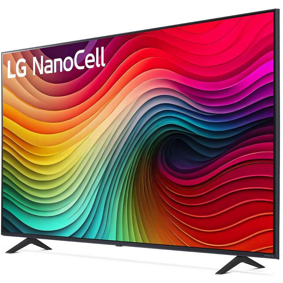 LG 50NANO82T6B NanoCell 50'' 4K Ultra HD Smart TV Classe G Colore Nero