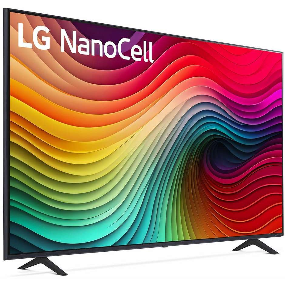 LG 50NANO82T6B NanoCell 50'' 4K Ultra HD Smart TV Classe G Colore Nero