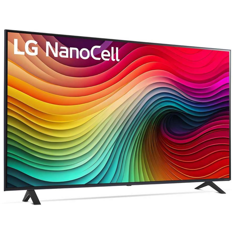 LG 50NANO82T6B NanoCell 50'' 4K Ultra HD Smart TV Classe G Colore Nero