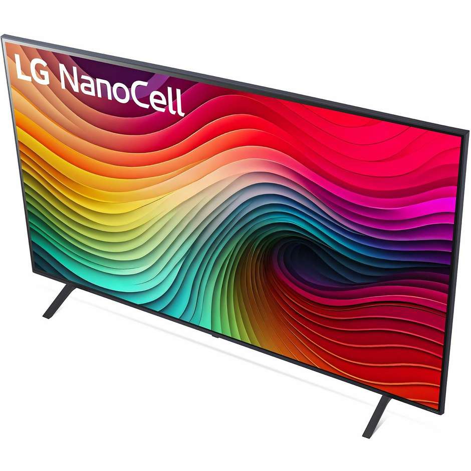 LG 50NANO82T6B NanoCell 50'' 4K Ultra HD Smart TV Classe G Colore Nero