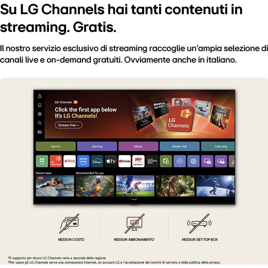 LG 50NU850B6LA Smart TV 50 pollici 4K webOS 26