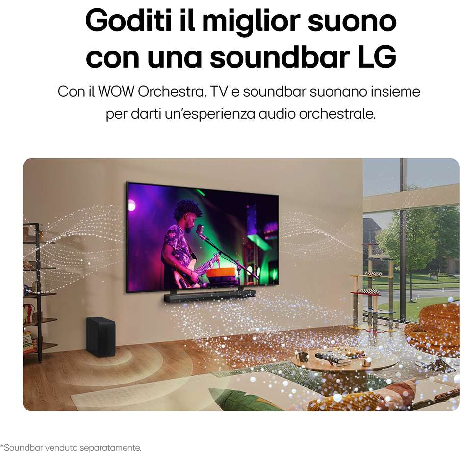 LG 50QNED86T6A.API Smart TV 50" LED 4K Ultra HD webOS Colore Blue