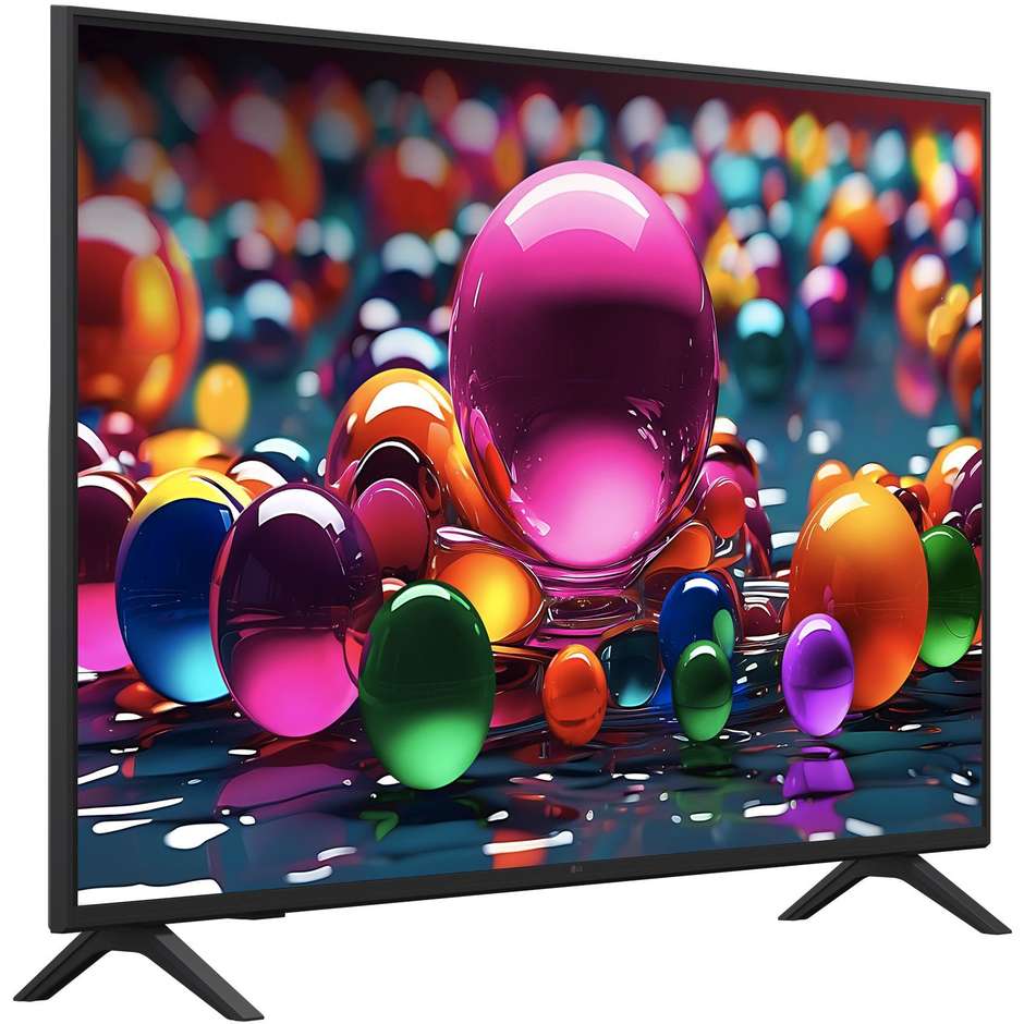 LG 50UA75006LA.API Smart TV 50" LED 4K Ultra HD webOS Colore Black