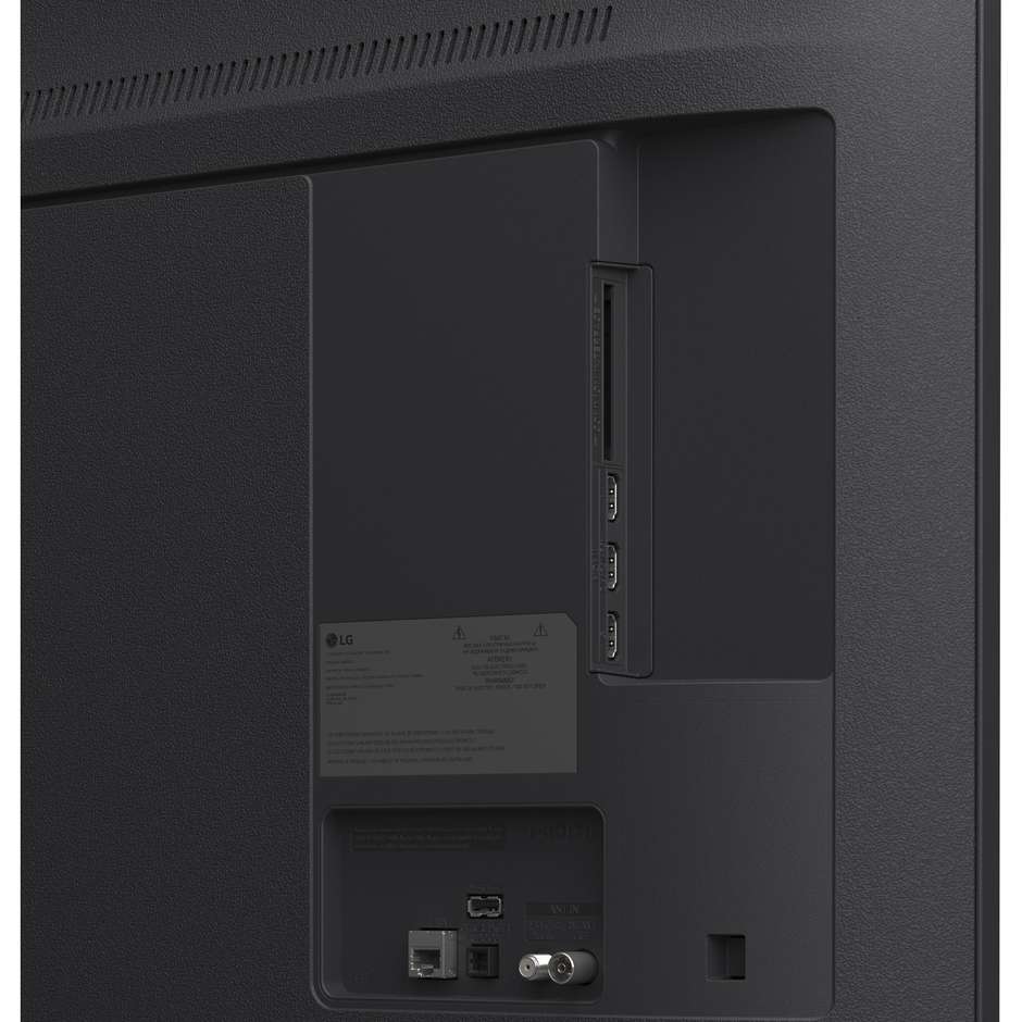 LG 50UA75006LA TV LED 50" 4K Ultra HD Smart TV Wi-Fi Classe F Colore Nero