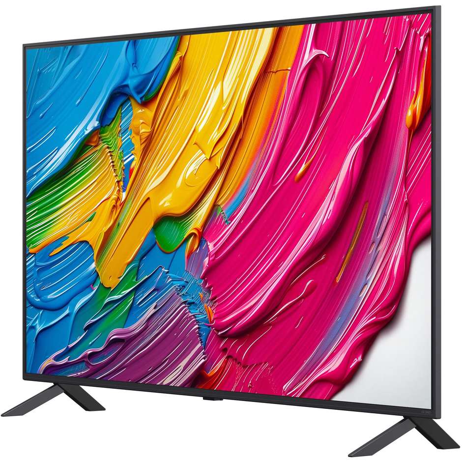 LG 55QNED80A6A Smart TV 55" QNED 4K HDR10 α7 Gen8 webOS 25 Nero