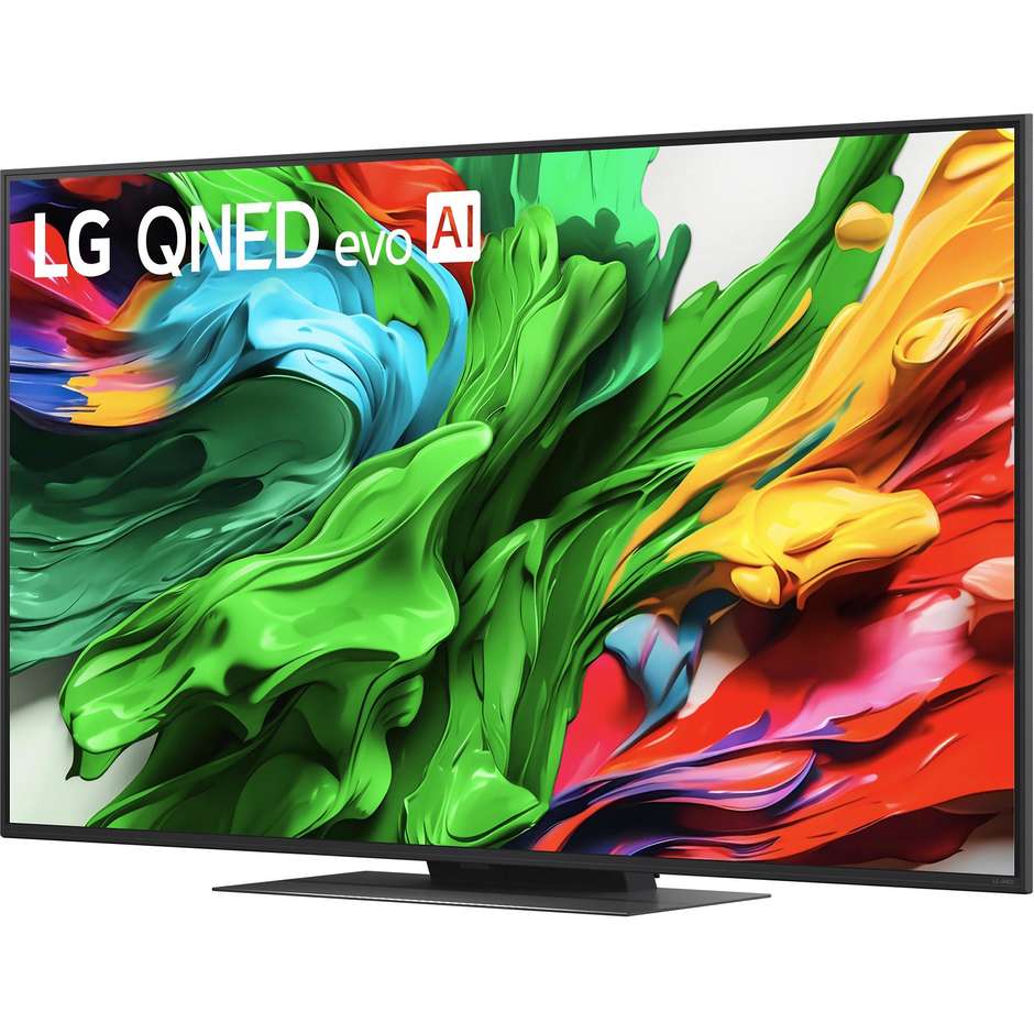 LG 55QNED86A6A.API Smart TV 55" LED 4K Ultra HD webOS Colore Black
