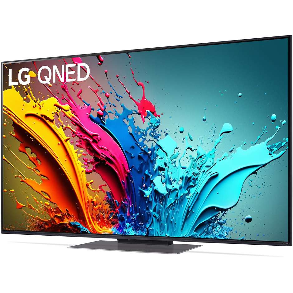 LG 55QNED86T6A TV QNED 55'' 4K Ultra HD Smart TV Wi-Fi Classe E Colore Nero