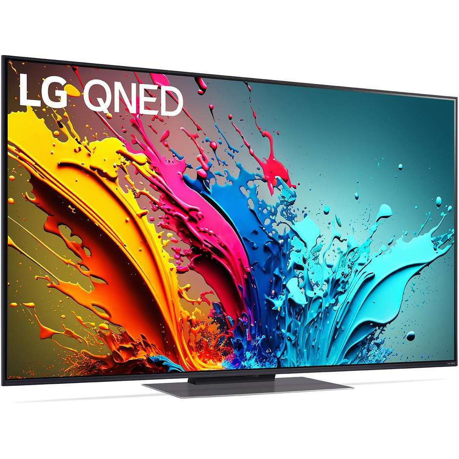 LG 55QNED86T6A TV QNED 55'' 4K Ultra HD Smart TV Wi-Fi Classe E Colore Nero