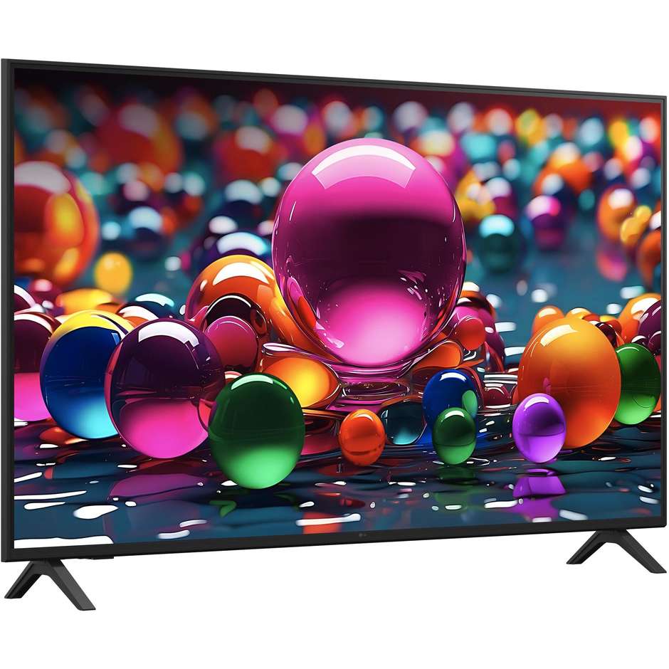 LG 55UA75006LA TV LED 55'' 4K Ultra HD Smart TV Wi-Fi Classe G Colore Nero