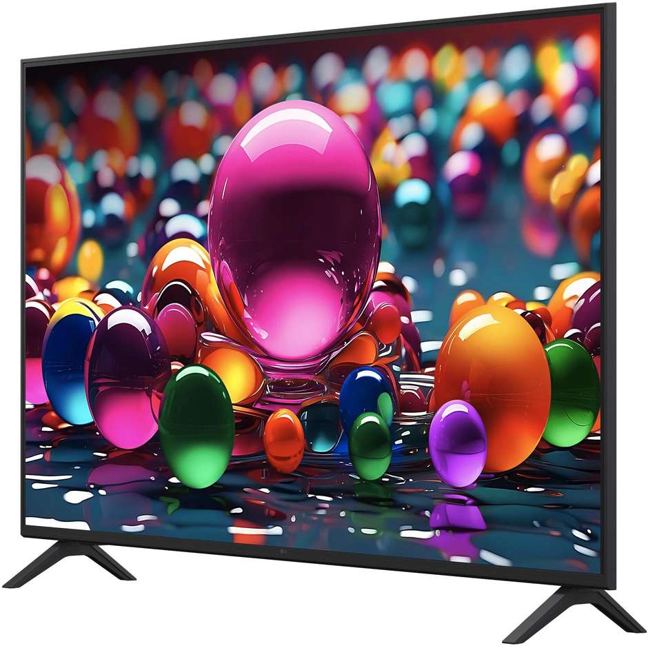 LG 55UA75006LA TV LED 55'' 4K Ultra HD Smart TV Wi-Fi Classe G Colore Nero