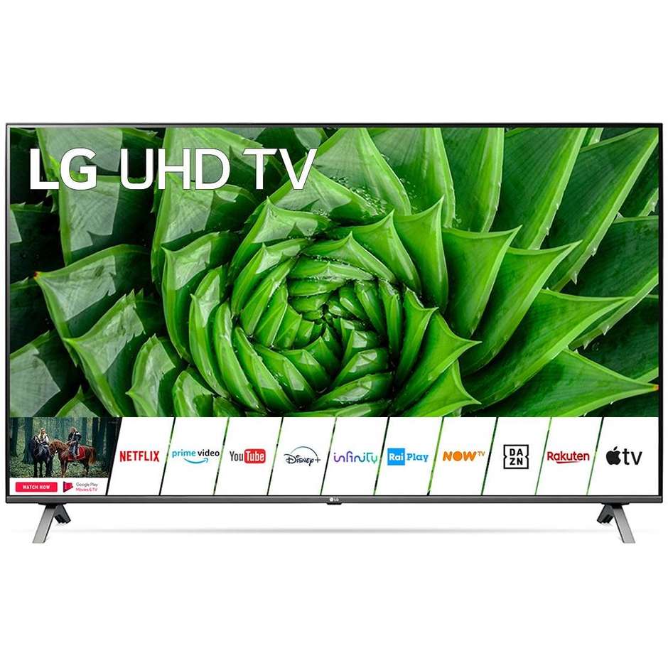 LG 55UN8000 TV LED 55'' 4K Ultra HD Smart TV Wi-Fi Classe A colore nero