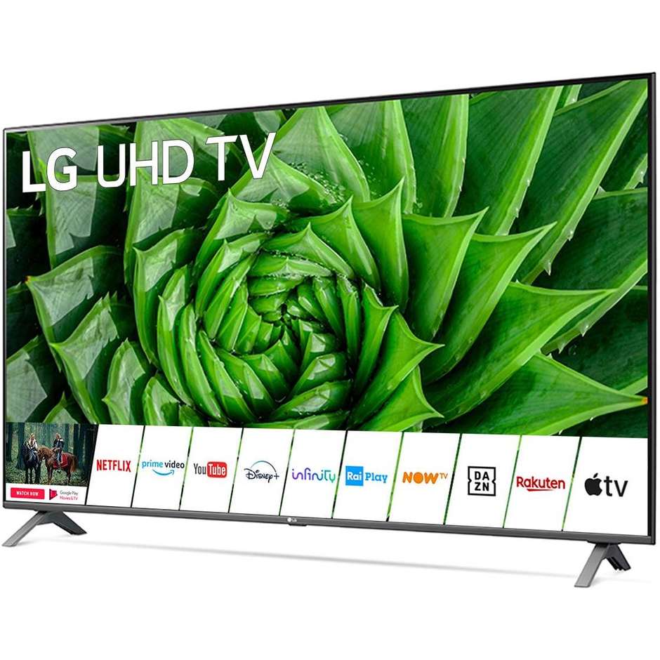 LG 55UN8000 TV LED 55'' 4K Ultra HD Smart TV Wi-Fi Classe A colore nero