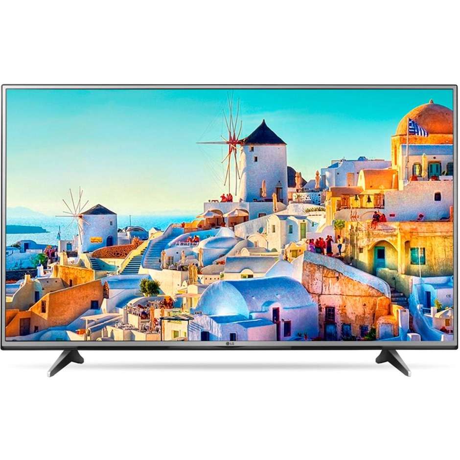 LG 60UH605V TV LED 60" 4K Ultra HD Smart TV Wi-Fi Classe A+ Colore Nero, Argento