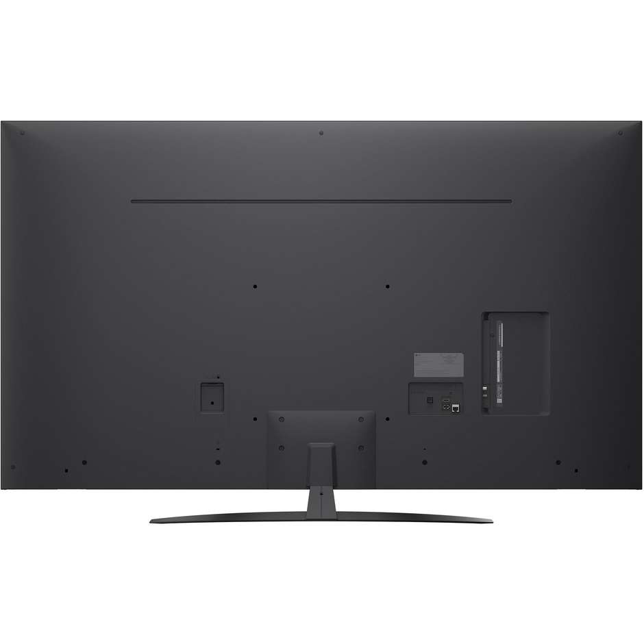 LG 65NANO81A6A TV LED 65'' 4K Ultra HD Smart TV Wi-Fi Classe F Colore Nero