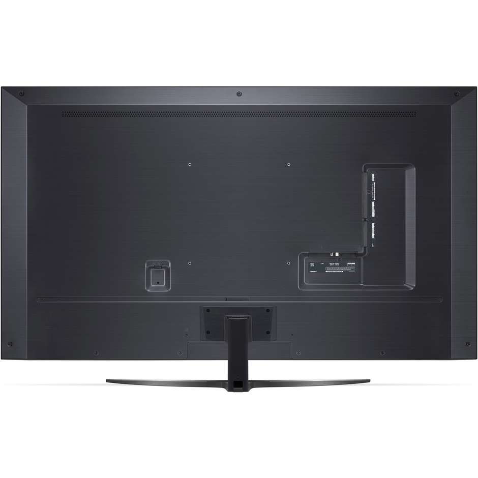 LG 65NANO826Q Tv NanoCell 65" 4K Ultra HD Smart TV Wi-Fi Classe F Colore cornice Grigio, Nero