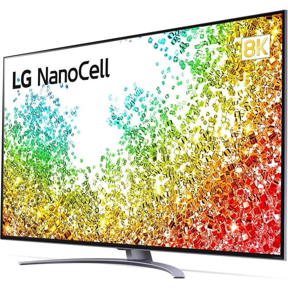 LG 65NANO966PA TV Nanoncell 65'' 8K Ultra HD Smart TV Wi-Fi Classe G colore cornice nero