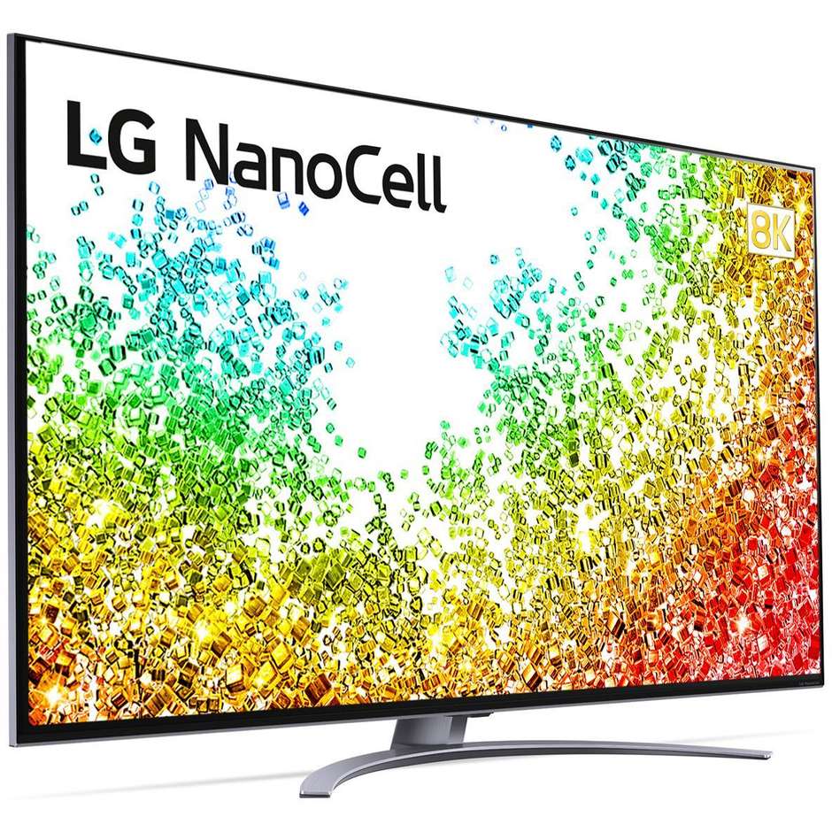 LG 65NANO966PA TV Nanoncell 65'' 8K Ultra HD Smart TV Wi-Fi Classe G colore cornice nero