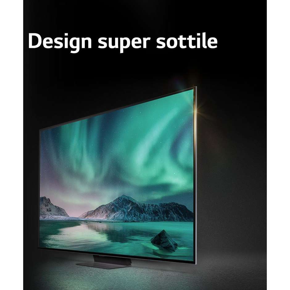 LG 65QNED826R TV 65" QNED 4K Ultra HD Smart TV Wi-Fi Classe E Colore Nero