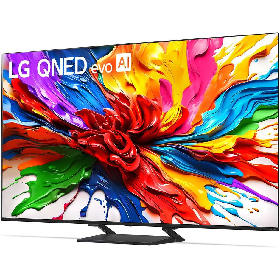 LG 65QNED93A6A TV QNED evo 65" 4K Ultra HD Smart TV Wi-Fi Classe G Colore Nero