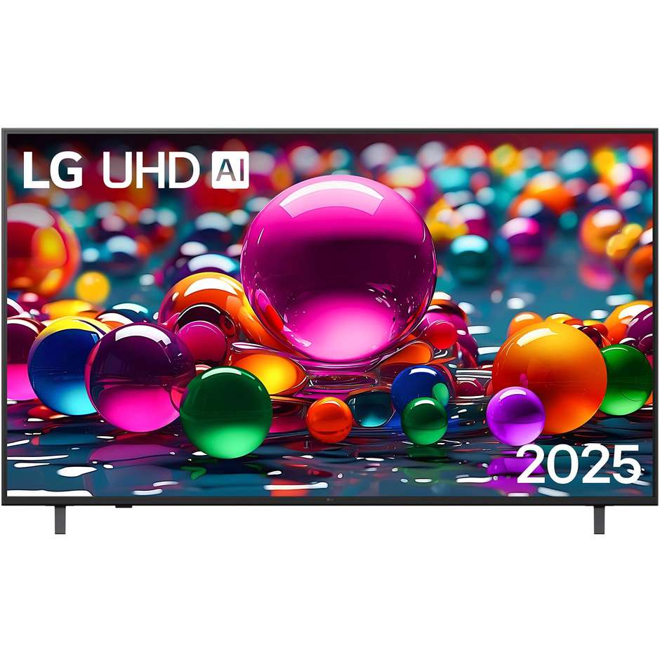 LG 65UA75006LA TV LED 65" 4K Ultra HD Smart TV Wi-Fi Classe F Colore Nero