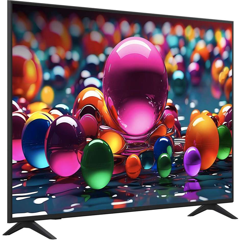 LG 65UA75006LA TV LED 65" 4K Ultra HD Smart TV Wi-Fi Classe F Colore Nero