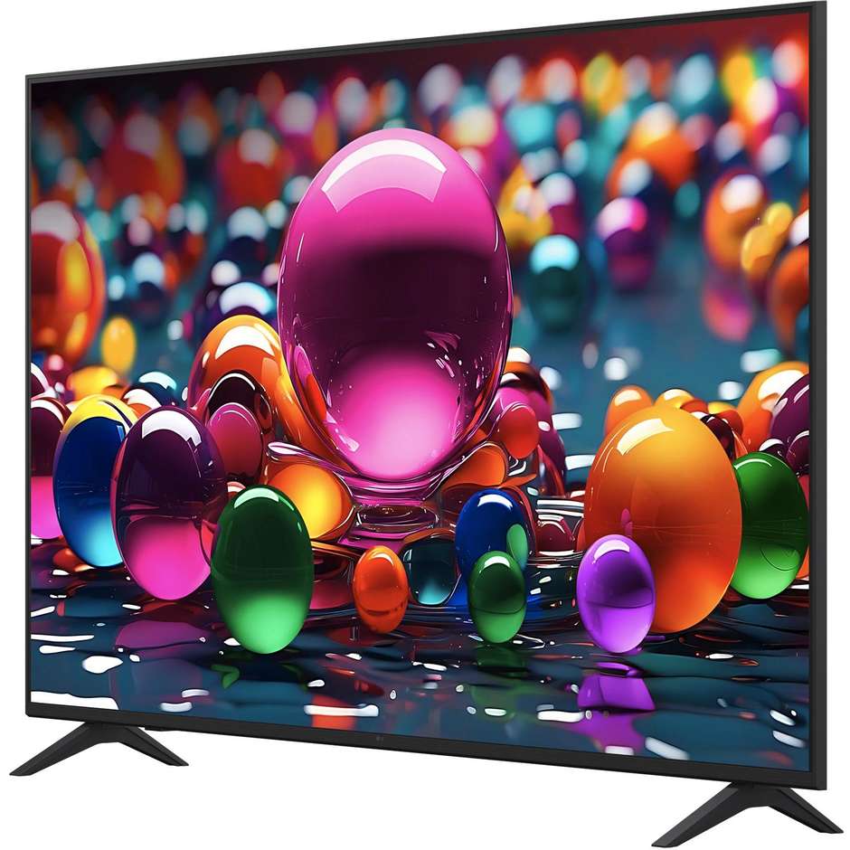 LG 65UA75006LA TV LED 65" 4K Ultra HD Smart TV Wi-Fi Classe F Colore Nero