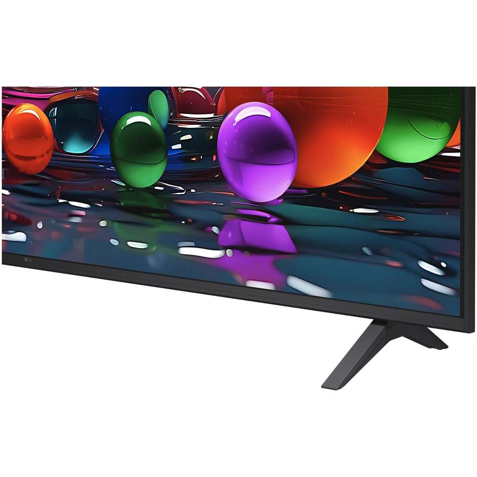 LG 65UA75006LA TV LED 65" 4K Ultra HD Smart TV Wi-Fi Classe F Colore Nero