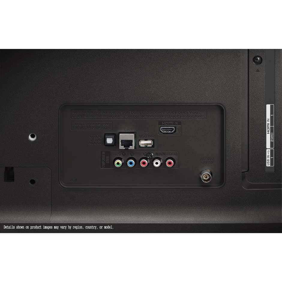 LG 65UM7050PLA Tv LED 65" 4K Ultra HD HDR Smart tv Wifi WebOs 5.0 classe A colore nero