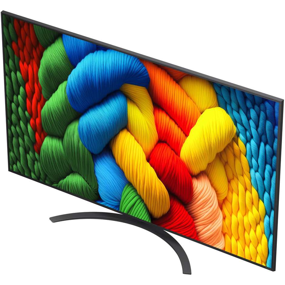 LG 75NANO81A6A.API Smart TV 75" NanoCell 4K Ultra HD webOS Colore Black