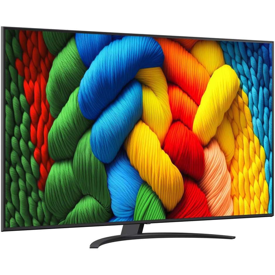 Lg 75NANO81A6A.API Smart TV NanoCell 75" 4K Ultra HD Wi-Fi DVB-T2 Classe F Nero