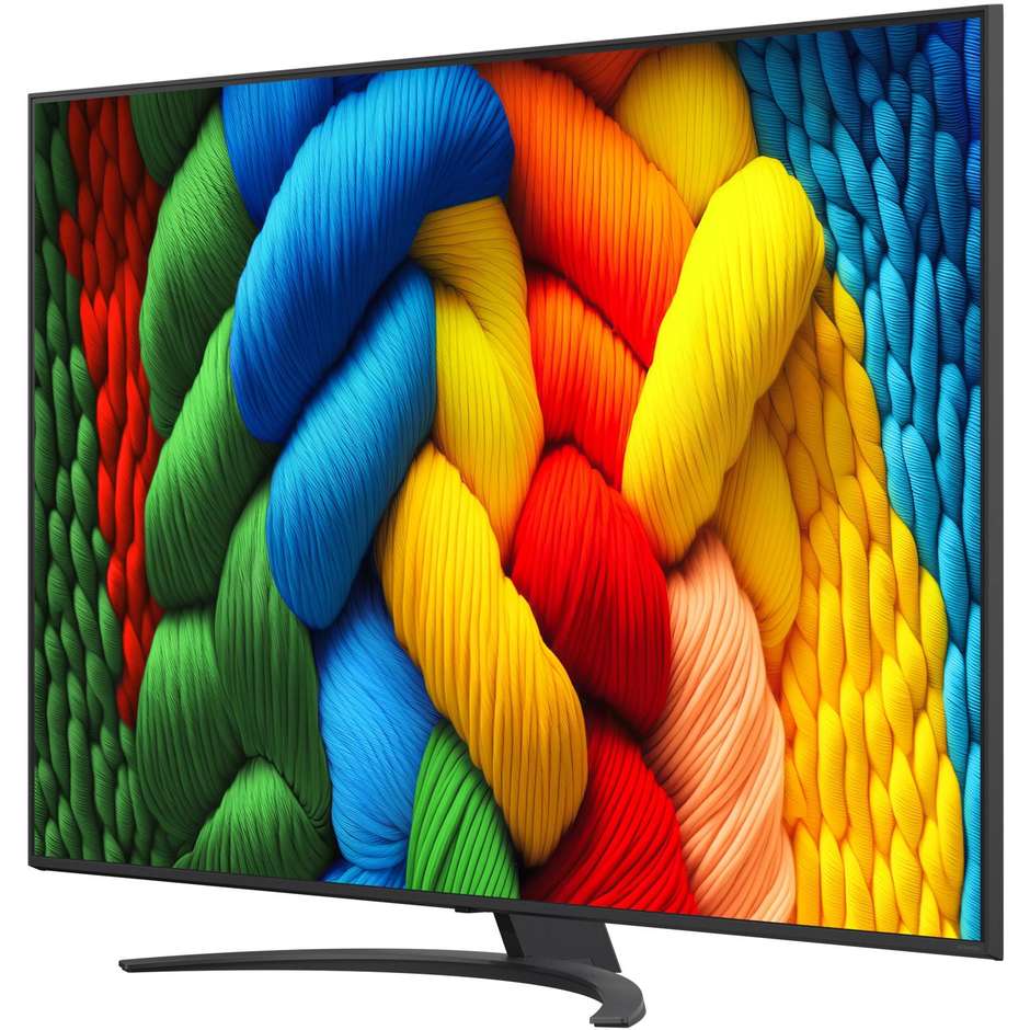 Lg 75NANO81A6A.API Smart TV NanoCell 75" 4K Ultra HD Wi-Fi DVB-T2 Classe F Nero