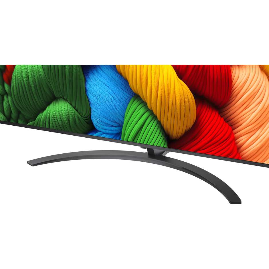LG 75NANO81A6A Smart TV 75" NanoCell AI 4K HDR10 webOS Nero