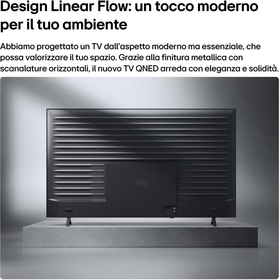 LG 75QNED70B6A TV QNED MiniLED 75" 4K HDR Nero