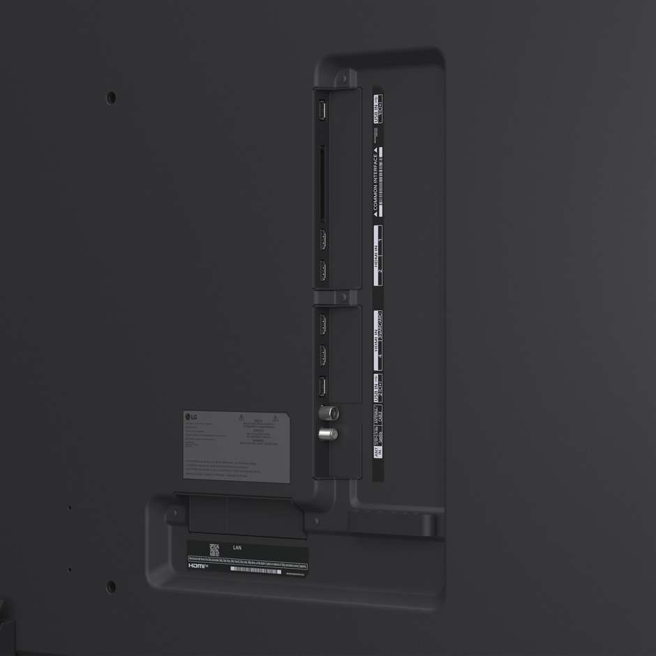 LG 75QNED86A6A TV QNED evo 75" 4K Ultra HD Smart TV Wi-Fi Classe D Colore Nero