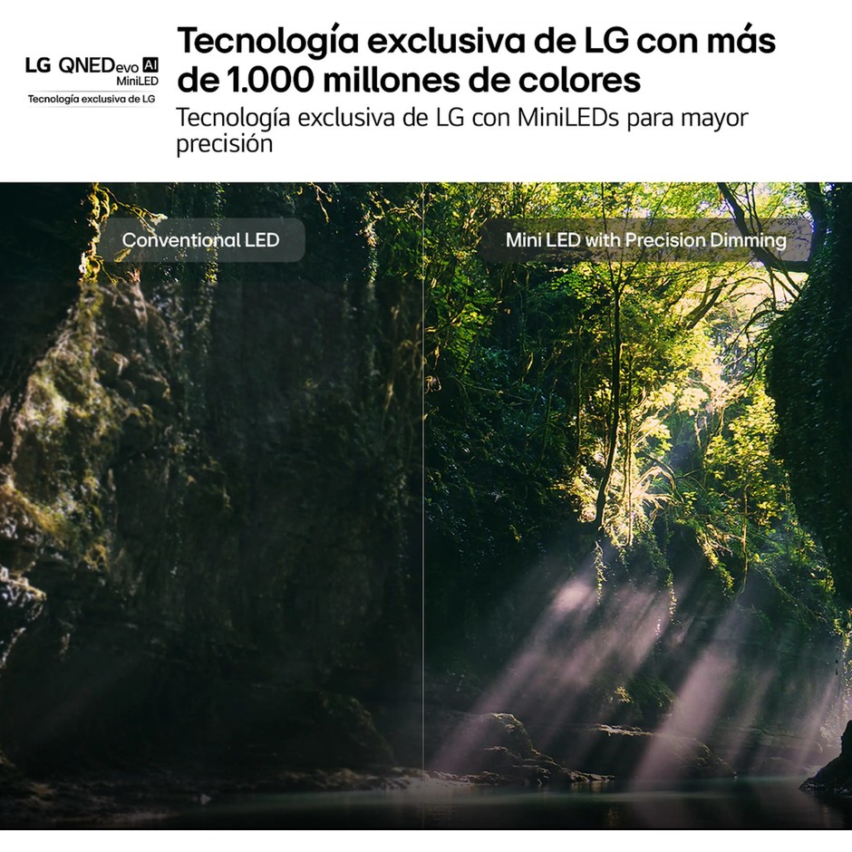 LG 75QNED86B6B Smart TV QNED MiniLED 4K da 75 pollici con webOS 26