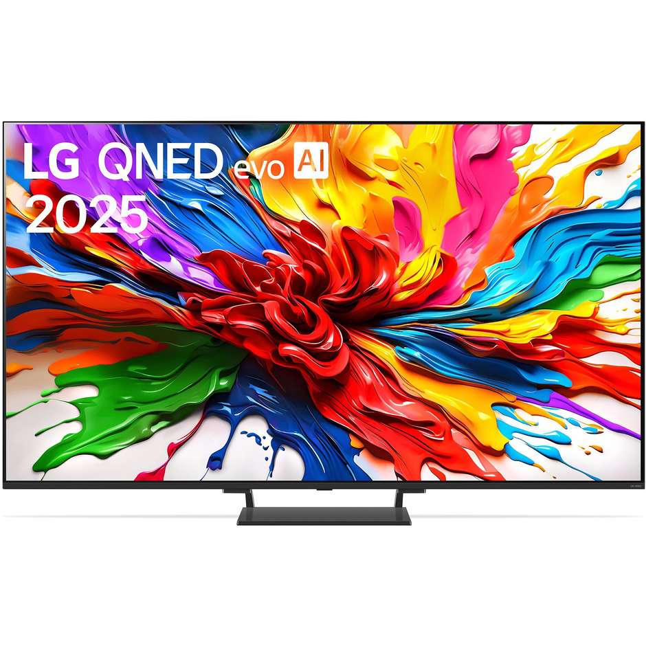 LG 75QNED93A6A TV QNED evo 75'' 4K Ultra HD Smart TV Wi-Fi Classe G Colore Nero