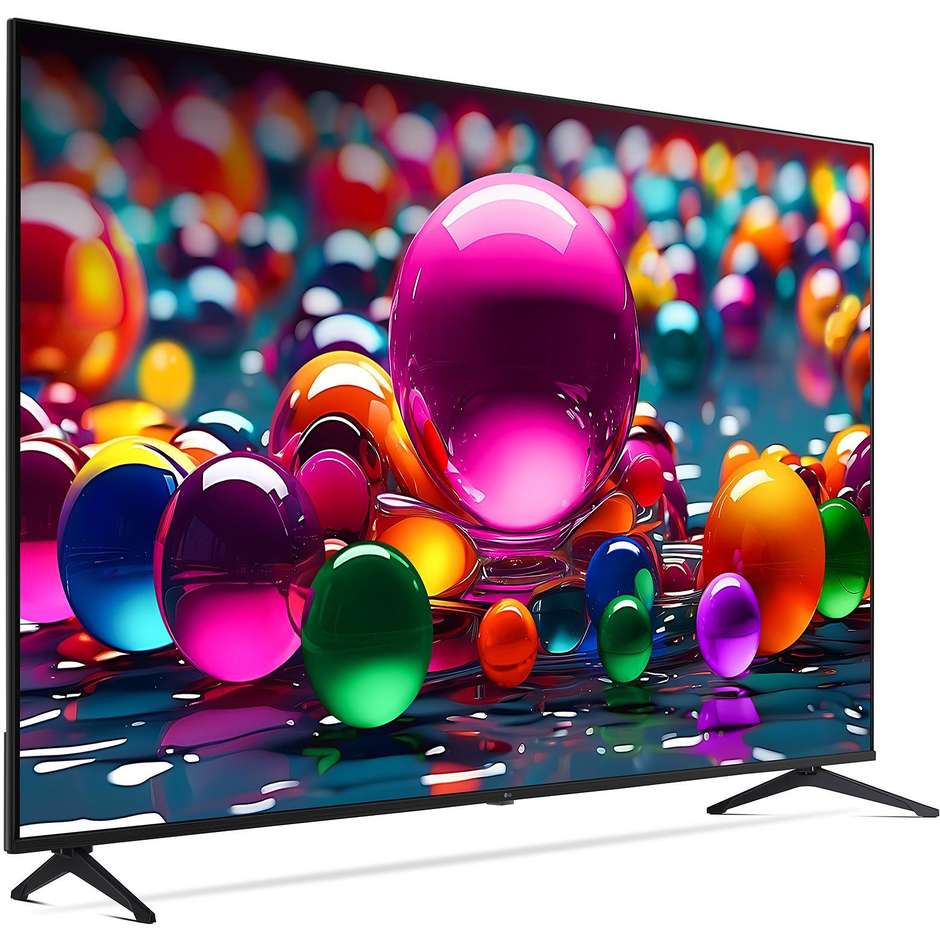 LG 75UA75006LA.API Smart TV 75" LED 4K Ultra HD webOS Colore Black